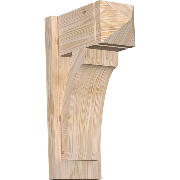 Ekena Millwork Legacy Arts & Crafts Smooth Outlooker, Douglas Fir, 7 1/2"W x 14"D x 22"H OUT08X14X22LEC03SDF - main